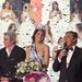 Miss France 2011: eredményhirdetés, baloldalt Alain Delon.