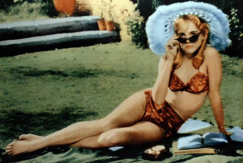 Brigitte Bardot a Magánélet című filmben 62-ben