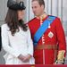 Kate Middleton és Vilmos herceg a királynő születésnapi ceremóniáján
