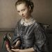 Az eredeti képet Jean Baptiste-Camille Corot készítette, címe:  Portrait of a Girl