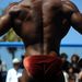 Muscle Beach - bodybuilding-bemutató Los Angeles Velencéről mintázott, így Venice-nek elnevezett kerületében a strandon
