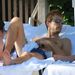 Jenson Button Miamiben relaxál