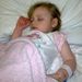 Ez a fotó a kórházban készült az akkor még élet és halál között lévő kislányról