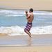 Miranda Kerr és Orlando Bloom Ausztrália Sawtell nevű strandján