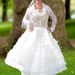 Vicky Levett Katalin hercegné esküvői ruhájának lufiból készített másában