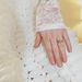 Vicky Levett Katalin hercegné esküvői ruhájának lufiból készített másában - közelebbről