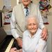 Robert és Susan Erskine. 75 éve házasok