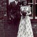 Jack és Millie Mills és egy csokor virág 1941-ben