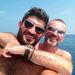George Michael és Fadi Fawaz nyaraláson