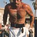 Danny Trejo több évtizeddel ezelőtt a legendás Muscle Beachen Kaliforniában