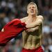 Bastian Schweinsteiger a Bayern Münchenből gólt rúgott a Real Madridnak