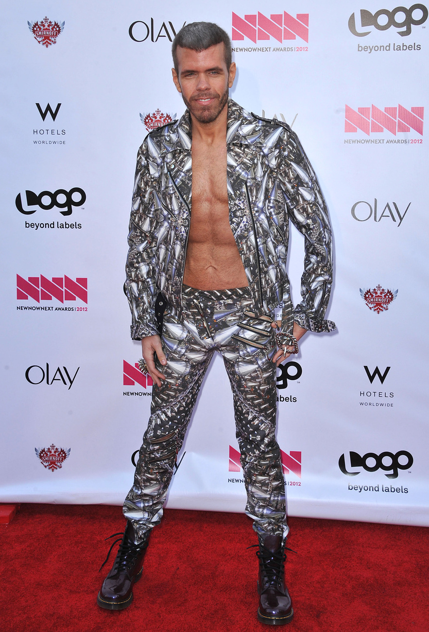 Perez Hilton 2012 áprilisában a New Now Next Awards nevű díjátadón