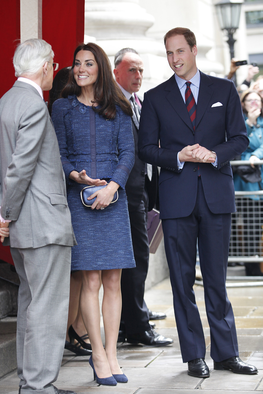 2012. április 26-án a pár távozik a Reception For The Scott-Amundsen Centenary Race eseményről, szintén Londonban.