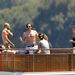 Adrien Brody Cannes-ban, a Diesel alapítójának, Renzo Rossónak hajóján