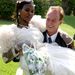 Tim Reeves az első feleségével, Priscila Njoki Njengával esküvőjük napján