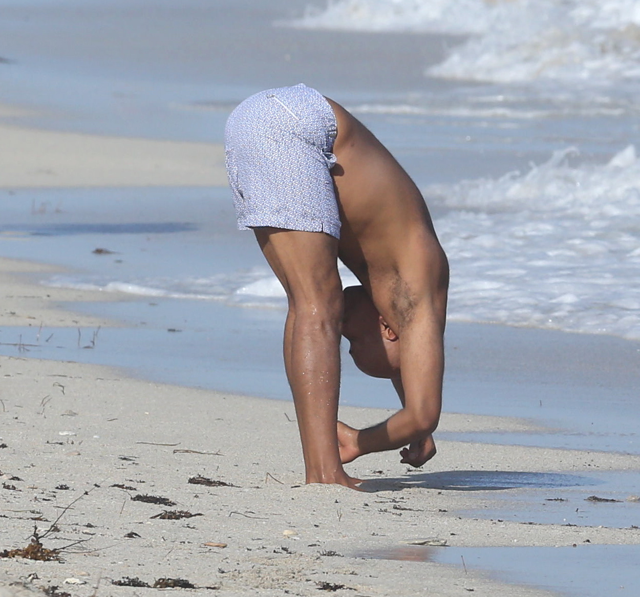 Russell Simmons az óceánparton Miamiben