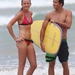 Daniela Hantuchovát egy profi szörfös, Julian Wilson tanítja hullámlovagolni