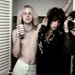 Tom Hamilton és Steven Tyler az Aerosmithből 1973-ban