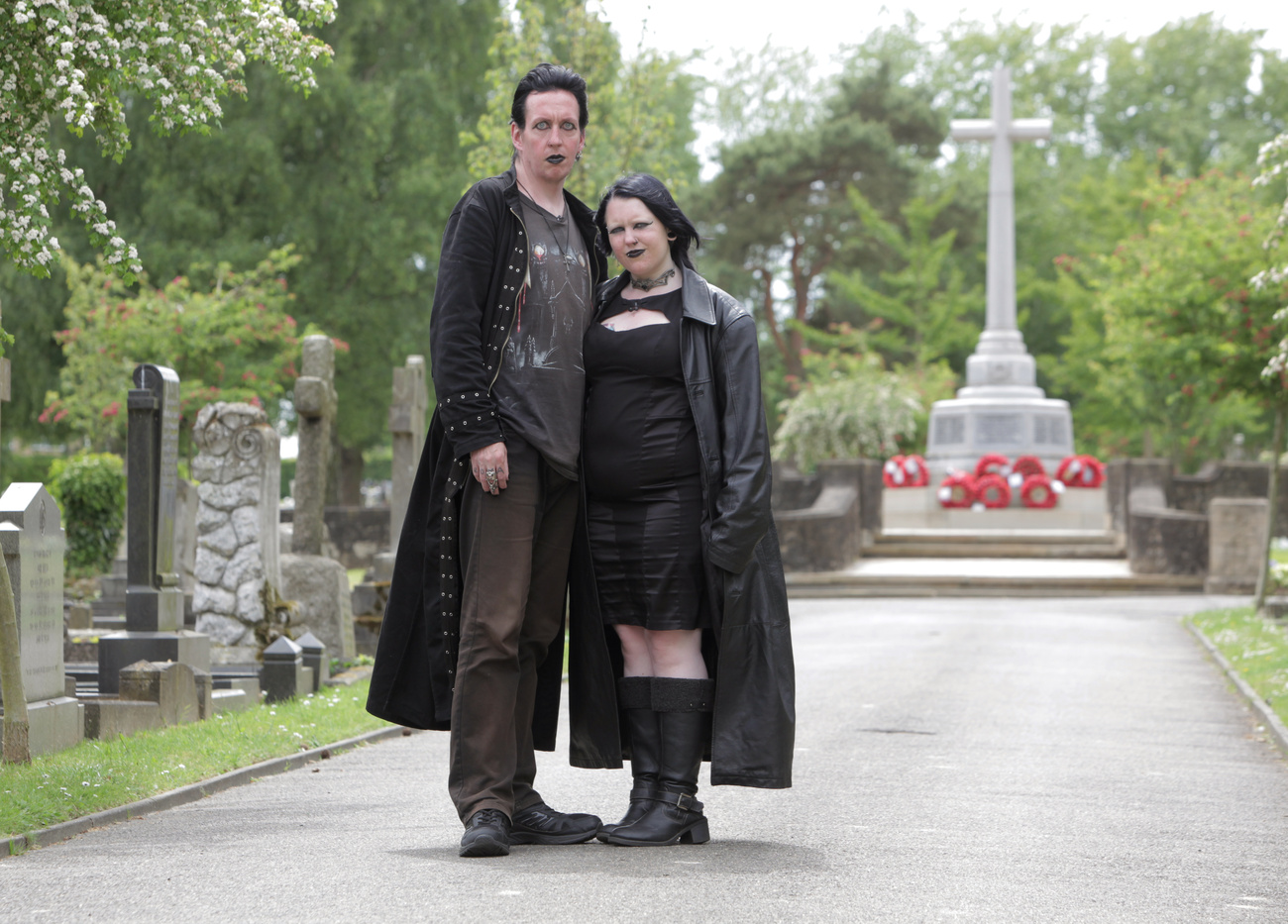Egy romantikus séta a temetőben