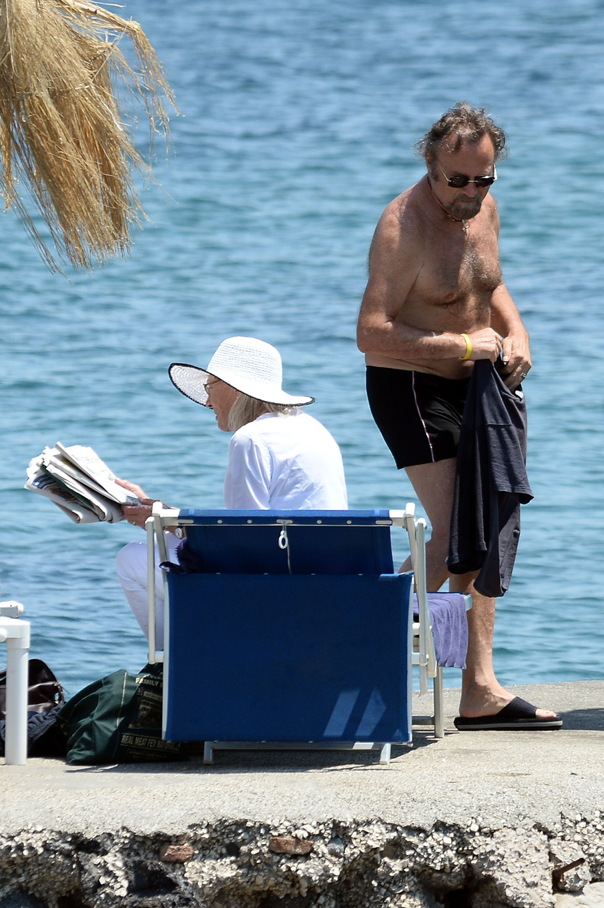Franco Nero és Vanessa Redgrave a 2013-as Ischia Global Festen, Olaszországban
