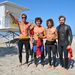 CJ Kanuha, Kalani Robb, Todd DiCiurcio és Alek Parker tanítanak a szörftáborban