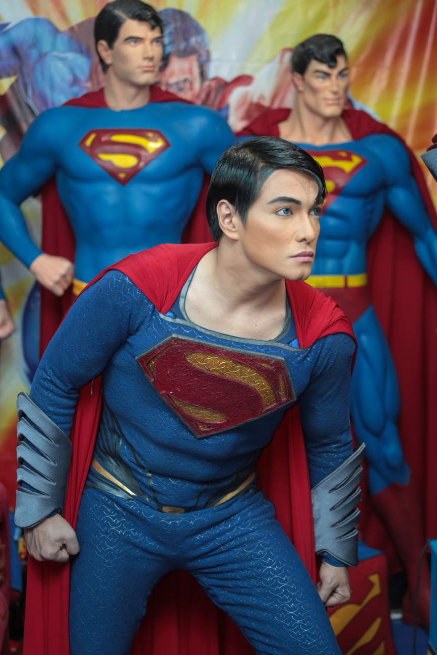 A világ legnagyobb Superman-gyűjteménye is az övé.