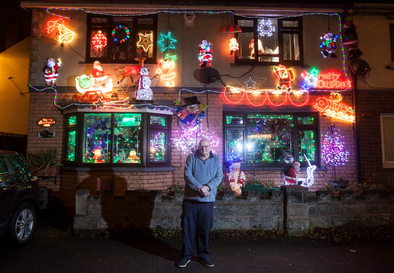 Harry Creaney otthona Walsall városában, idén karácsonykor