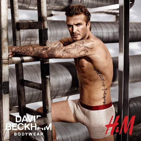 Viselje a testén David Beckham alsóruházatát!