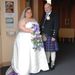 Gemma és Paul Martin az esküvőjükön