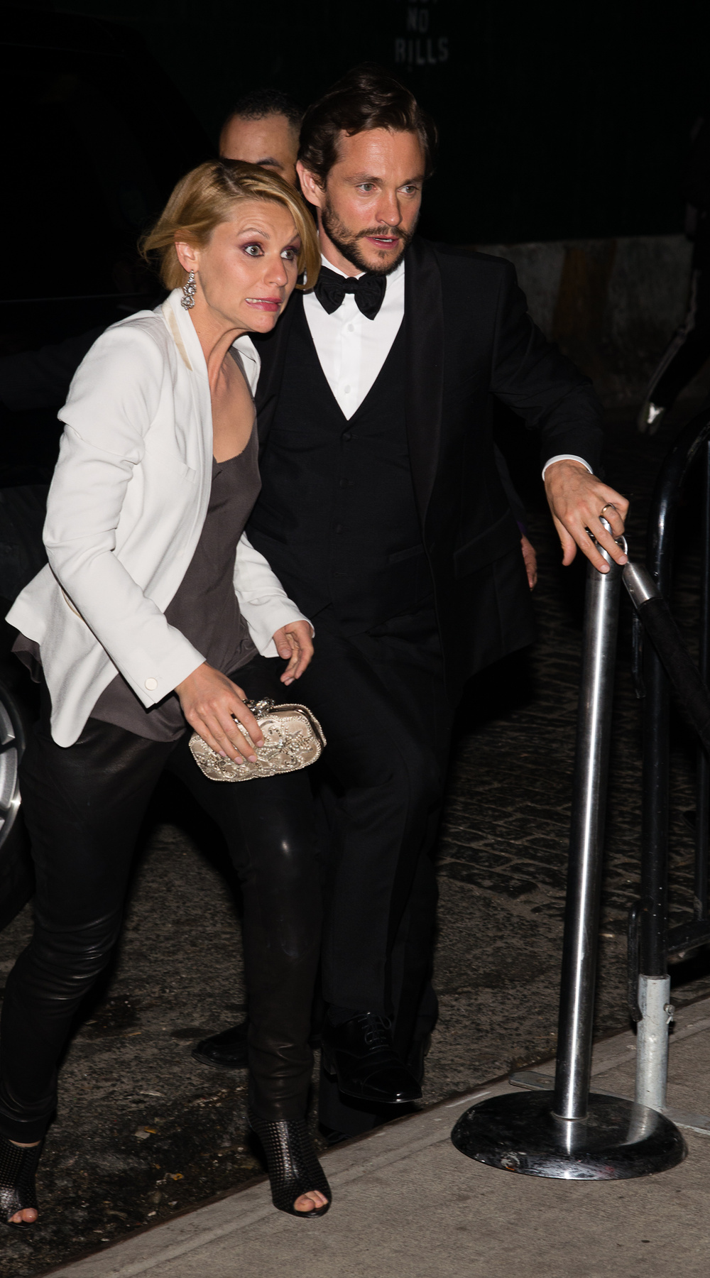 Hugh Dancy (színész, például a Hannibal című sorozatban) és neje, Claire Danes mintha elkéstek volna