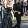 Angelina Jolie és Brad Pitt a Demóna Los Angeles-i vetítésén.