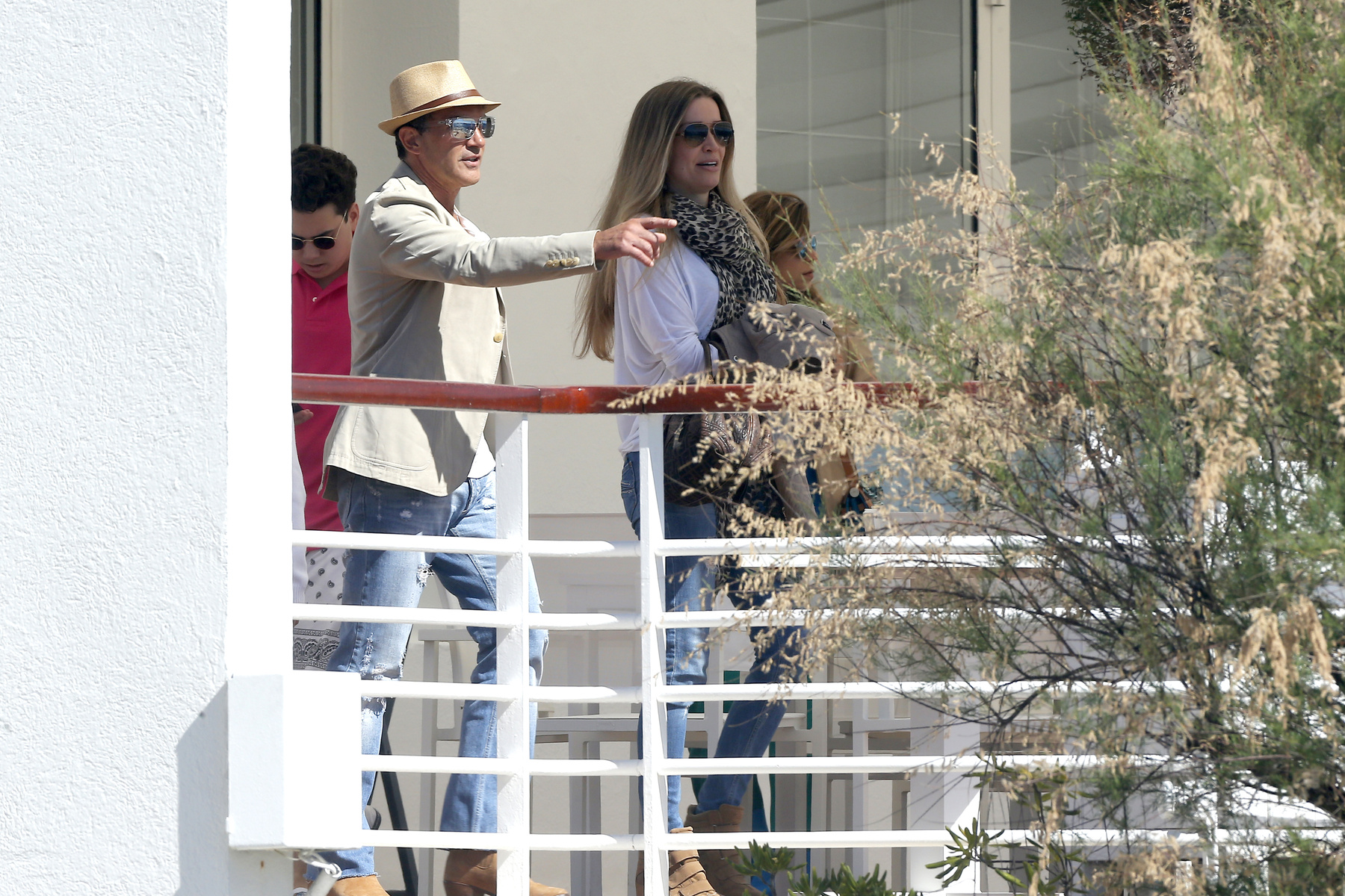 Antonio Banderas és A Nő, még a Cannes-i Filmfesztivál alatt