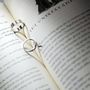 A jegygyűrűk a Harry Potter és a félvér herceg című könyvben vannak, természetesen A megszeghetetlen eskü című fejezetnél