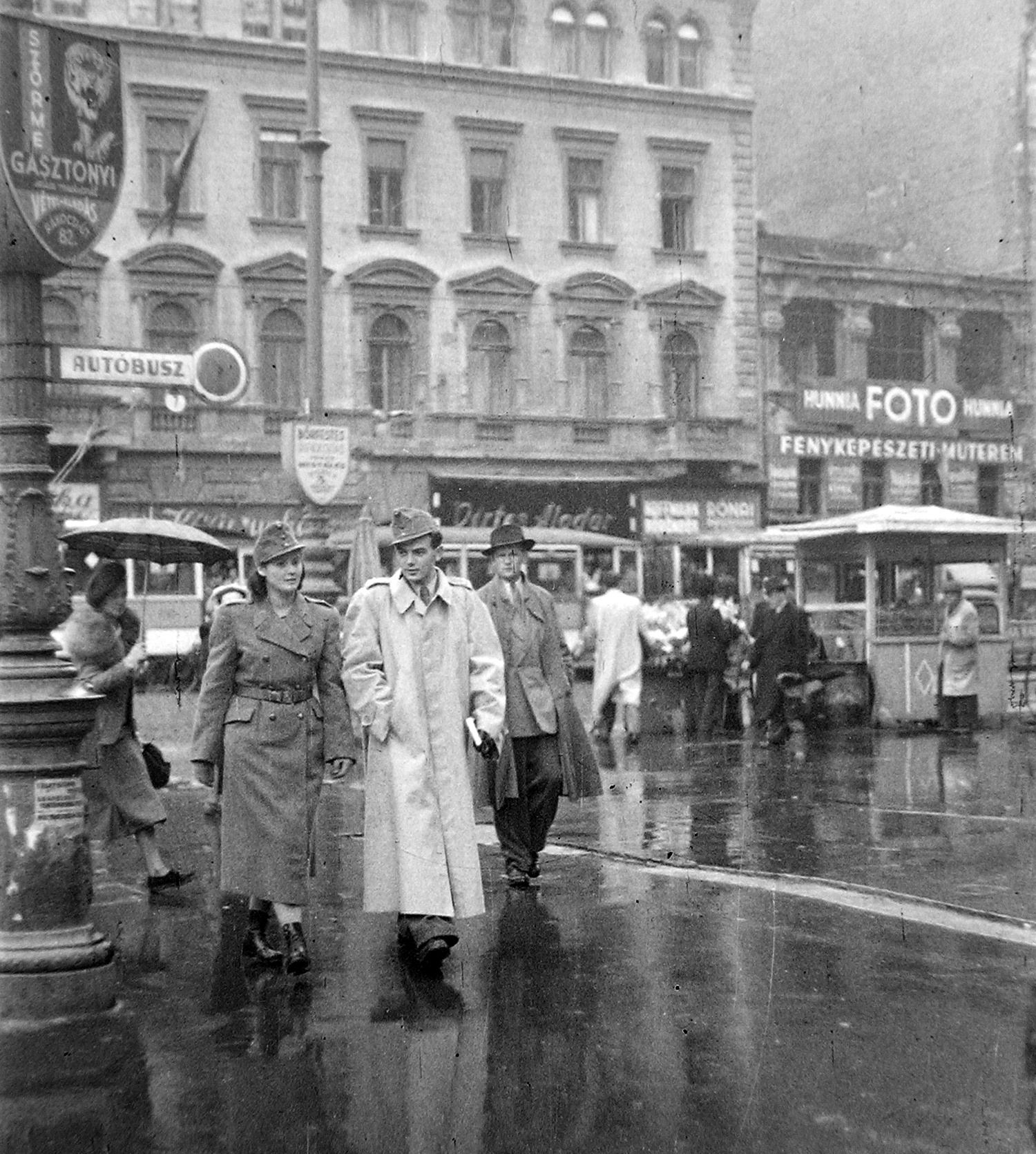 1979. Budapest, VII. kerület, Dózsa György út, május 1-i felvonulás