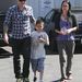 Megan Fox barátjával, Brian Austin Greennel és annak fiával 2010 májusában
