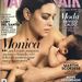 Bellucci második kislányával a tavaly decemberi Vanity Fair címlapján.