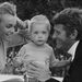 1968: férjével, Harry Meyerrel és fiával, Daviddel, Franciaországban