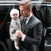 David Beckham és lánya, Harper.