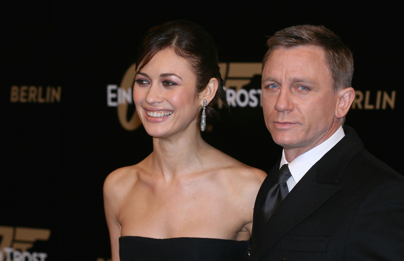 Olga Kurylenko és Daniel Craig
