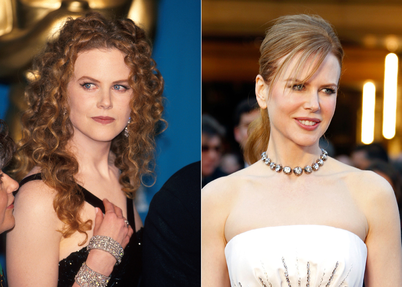 1997 és  2011 között alig öregedett Nicole Kidman.