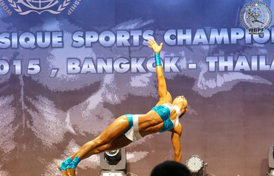 Bistei Judit Thaiföldön, a versenyen