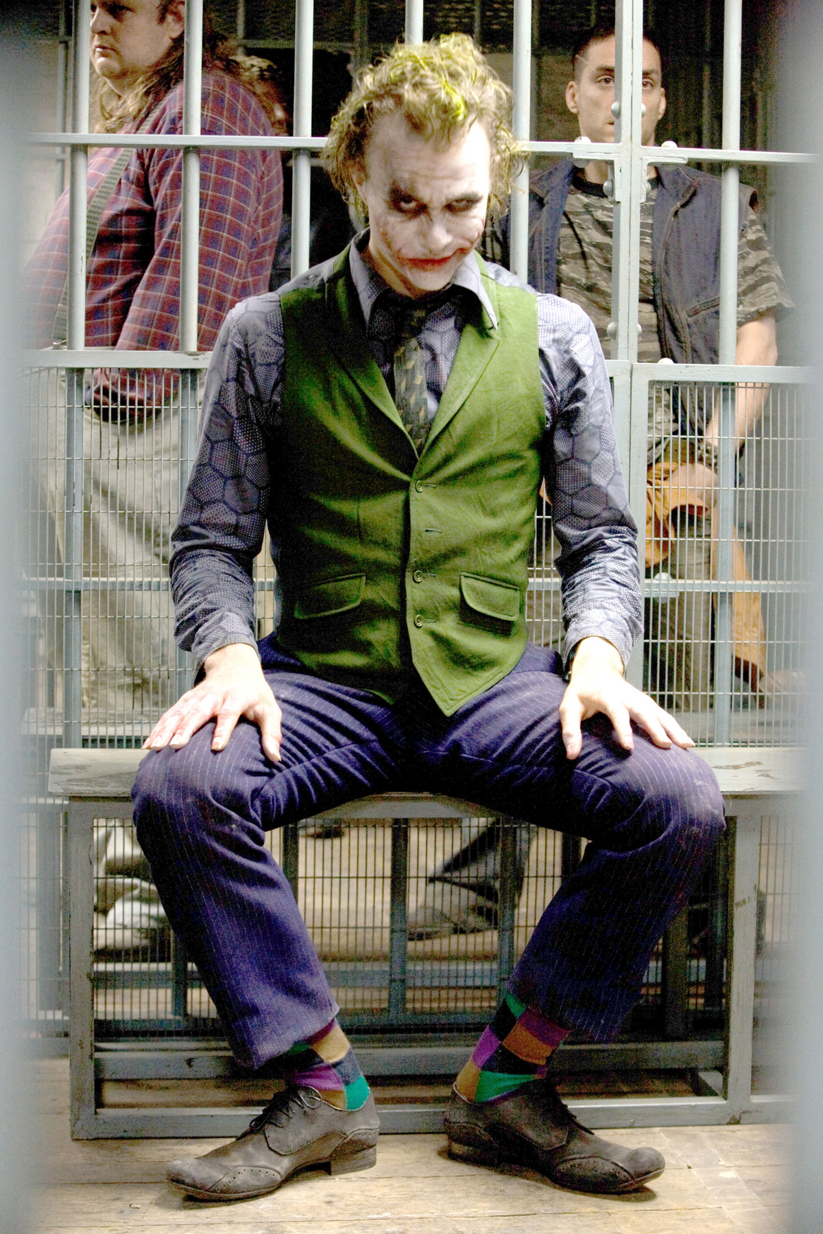 Ő pedig az idén nyári, San Diego-i Comic Conon öltözött be Jokernek, szintén szemlátomást Jared Leto stílusát követve.