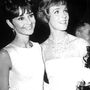 1965 – Julie Andrews Audrey Hepburnnel