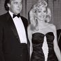 Donald és Ivana Trump két évvel a válás előtt.