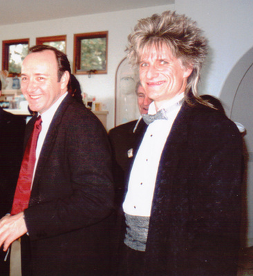 Kevin Spacey anyjával, Kathleen Fowlerrel. 