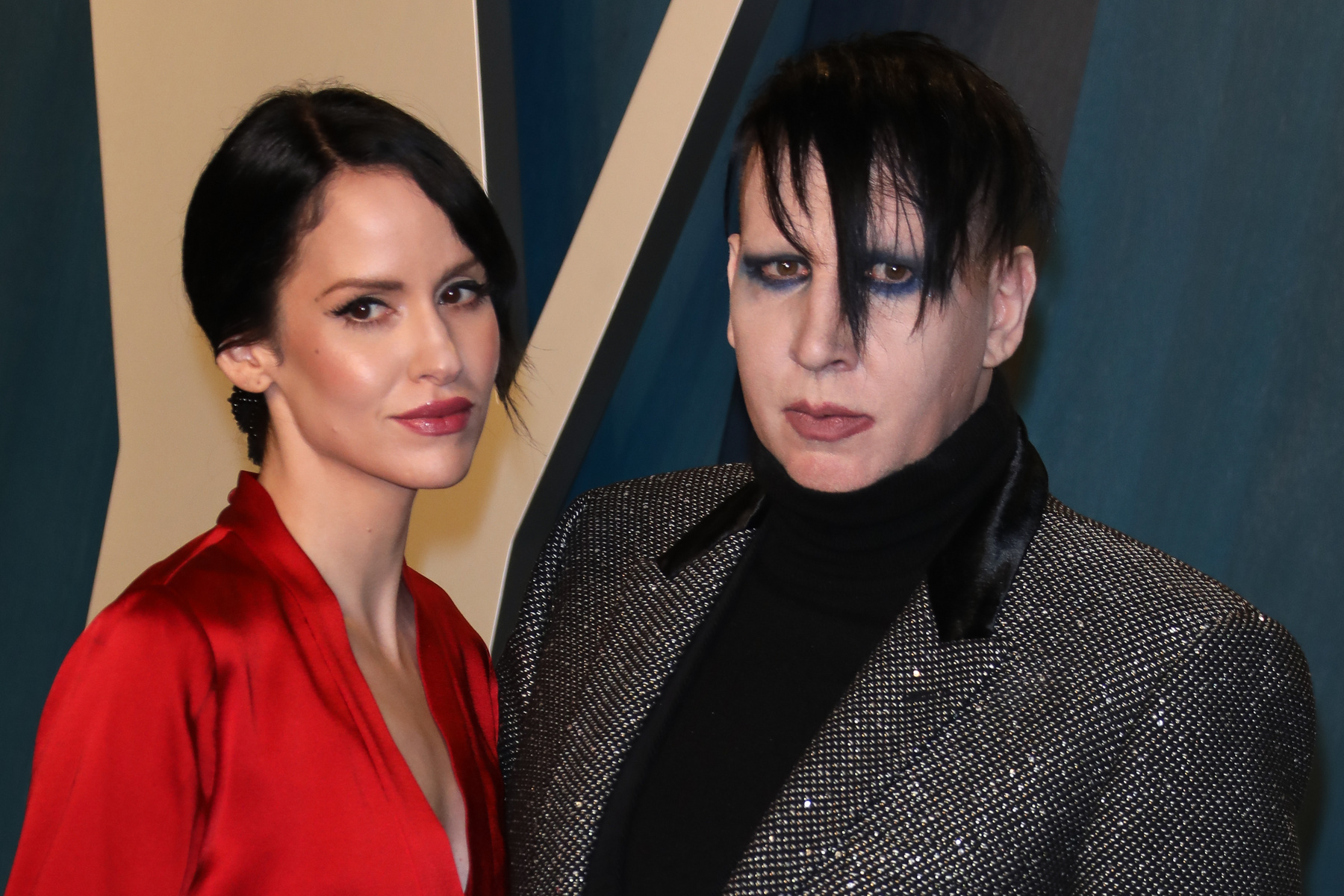 Manson és Usich tavaly, a Vanity Fair Oscar-buliján, februárban.