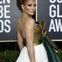 Jennifer Lopez a 2020-as Golden Globe-díjátadón.