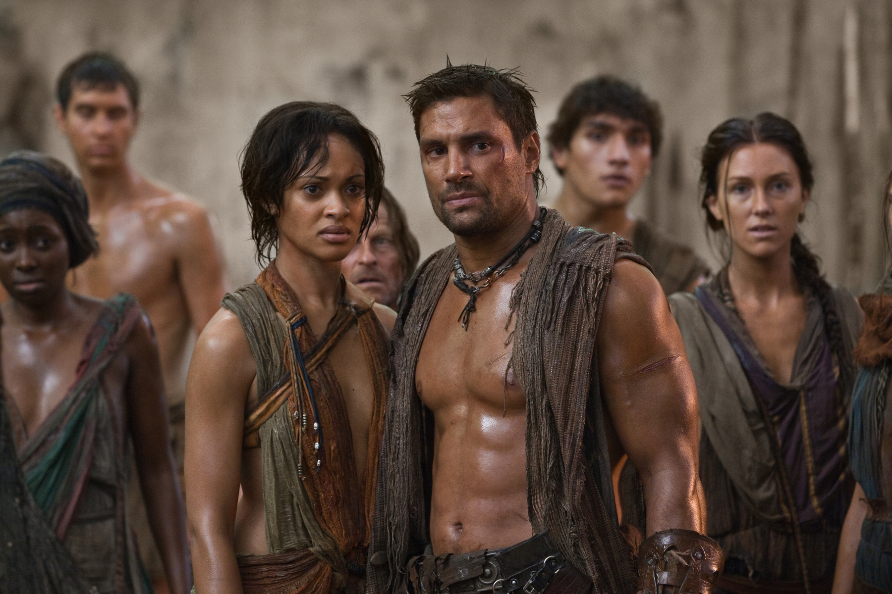 Képek a Spartacus: Az elátkozottak háborúja című évadból