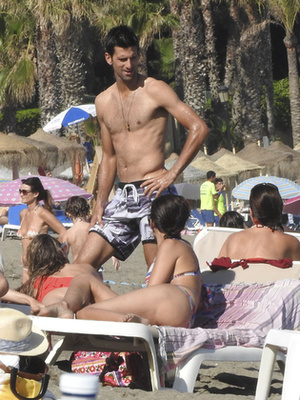 Novak Djokovics Marbellában