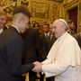 2013-ban El Shaarawy találkozott Ferenc pápával!